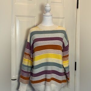 Striped Multicolor Women's Sweater